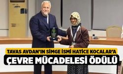 Tavas Avdan’ın simge ismi Hatice Kocalar’a çevre mücadelesi ödülü