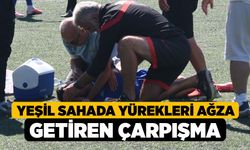 Yeşil Sahada Yürekleri Ağza Getiren Çarpışma