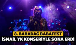 8. Babadağ Babafest İsmail YK Konseriyle Sona Erdi