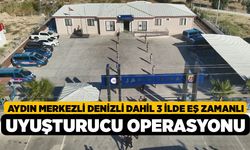 Aydın Merkezli Denizli Dahil 3 İlde Eş Zamanlı Uyuşturucu Operasyonu