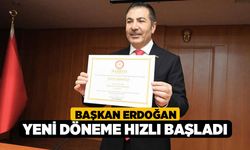 Başkan Uğur Erdoğan yeni döneme hızlı başladı