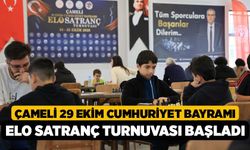 Çameli 29 Ekim Cumhuriyet Bayramı ELO Satranç Turnuvası Başladı