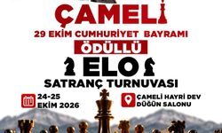 Çameli'de 29 Ekim Cumhuriyet Bayramı Ödüllü Satranç Turnuvası Başvuruları Başladı
