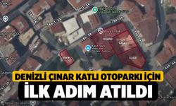 Denizli Çınar Katlı Otoparkı İçin İlk Adım Atıldı