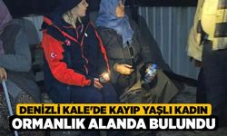 Denizli Kale'de Kayıp Yaşlı Kadın Ormanlık Alanda Bulundu
