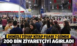 Denizli TÜYAP Kitap Fuarı 7 Günde 200 Bin Ziyaretçiyi Ağırladı