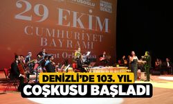 Denizli’de 103. Yıl Coşkusu Başladı