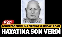 Denizli’de Bunalıma Giren 87 Yaşındaki Adam Hayatına Son Verdi