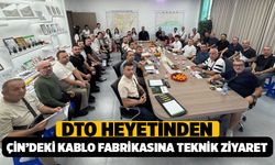 Denizli Ticaret Odası Heyetinden Çin’deki Kablo Fabrikasına Teknik Ziyaret
