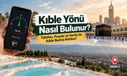 Kıble Yönü Nasıl Bulunur? Telefon ile Kıble Bul
