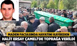 Maden Faciasında Hayatını Kaybeden Halit Ersay Çameli'de Toprağa Verildi
