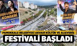 Pamukkale Belediyesi Akvadi Kültür ve Alışveriş Festivali Başladı