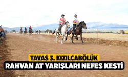 Tavas 3. Kızılcabölük Rahvan At Yarışları Nefes Kesti