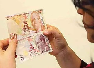 Yeni 5 ve 50 liralık banknotlar tedavülde