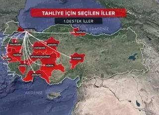 Olası Bir İstanbul Depreminde Depremzedelerin Gönderileceği 11 İl