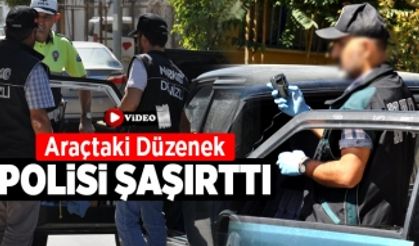 Denizli'de aracına siren sesi koyan şahısa ceza