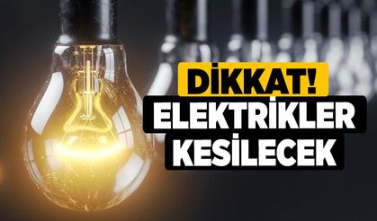 Denizli'de 16, 17, 18  Eylül'de Elektrik Kesintisi