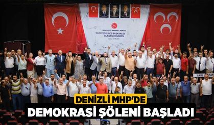 Denizli MHP'de Demokrasi Şöleni Başladı