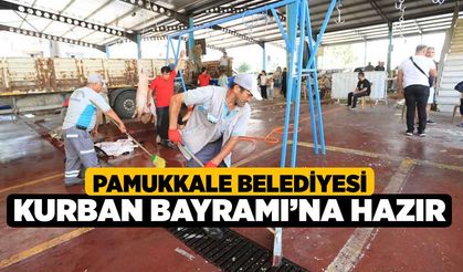 Pamukkale Belediyesi Kurban Bayramı’na Hazır