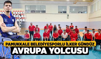 Pamukkale Belediyesporlu İlker Gündüz Avrupa Yolcusu