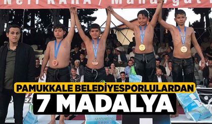 Pamukkale Belediyesporlulardan 7 Madalya
