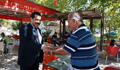 Başkan Ertemur Mahalle Ziyaretlerini Sürdürüyor