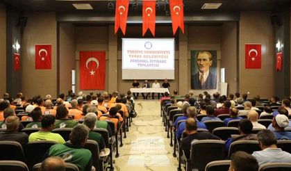 Başkan Tatık, Tavas'a daha kaliteli hizmet için personeliyle bir araya geldi