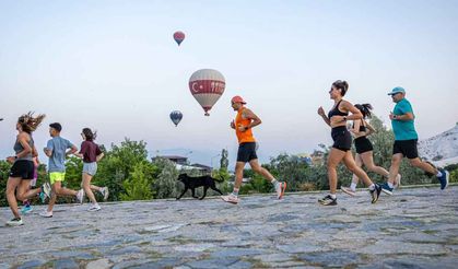 Pamukkale’de tarihi maraton heyecanı