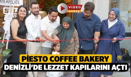 Piesto Coffee Bakery, Denizli'de Lezzet Kapılarını Açtı