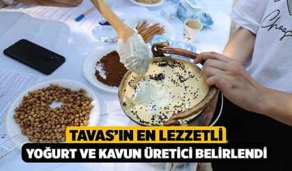 Tavas’ın En Lezzetli Yoğurt ve Kavun Üretici Belirlendi