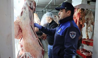 Pamukkale’de Kasaplara ‘Hijyen ve Etiket’ Denetimi