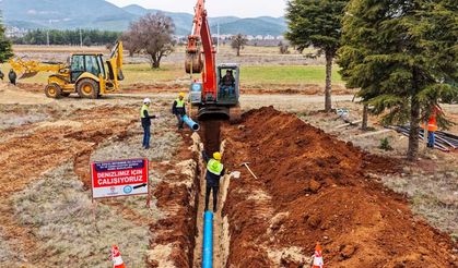 Acıpayam'ın 30 milyon TL’lik yatırımla içme suyu hatları yenileniyor