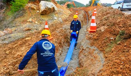 3 bin 500 metrelik iletim hattı sil baştan yenileniyor