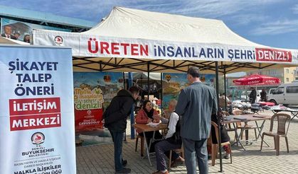 Büyükşehir Halkla İlişkiler ekipleri mahalle mahalle sahada
