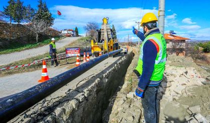 Büyükşehir’den Çal’ın altyapısına 10 milyon TL’lik yatırım