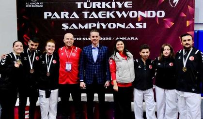 Denizlili Parataekwondo Sporcuları Türkiye Şampiyonasında 4 Madalya Kazandı