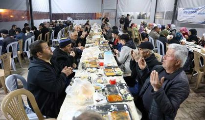 Çameli’de gönül sofrası Emecik Mahallesi’nde kuruldu