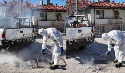 Tavas’ta rögarlar ilaçlanıyor