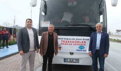 Ahıska Türkleri ata topraklarına uğurlandı