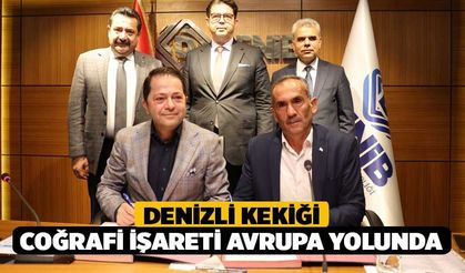 Denizli Kekiği Coğrafi İşareti Avrupa Yolunda