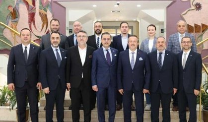 Denizli Sanayi Odasından Denizli OSB Yönetimine tebrik ziyareti
