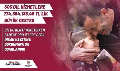 Denizli’de sosyal hizmetleri için 774 milyon TL’lik dev bütçe