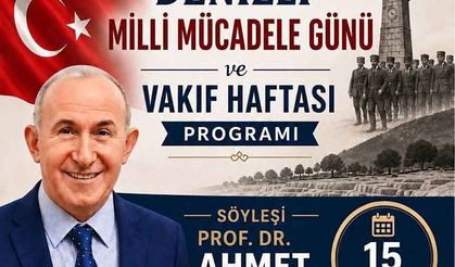 Denizli'de milli mücadele ruhu ve vakıf geleneği bir arada kutlanıyor