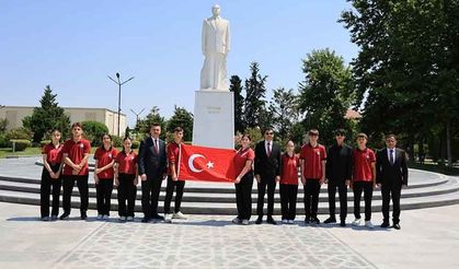 Çamelili Gençler Azerbaycan'da, Kardeş Şehirde Anlamlı Buluşma