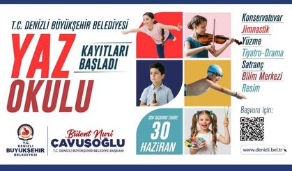 Denizli Büyükşehir Belediyesi Yaz Okulu Kayıtları Başladı! İşte Kurs Branşları