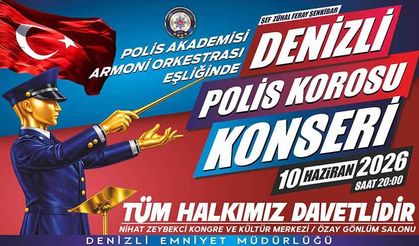 Denizli Emniyeti’nden Dev Konser