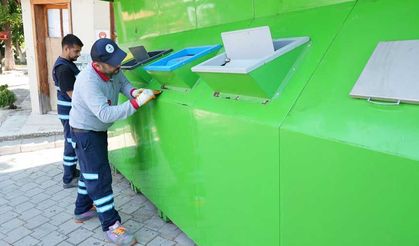 Pamukkale Belediyesi İlçedeki 36 Mobil Atık Getirme Merkezini Yeniliyor