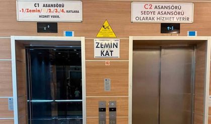PAÜ Hastanelerinde Asansörler Yenileniyor
