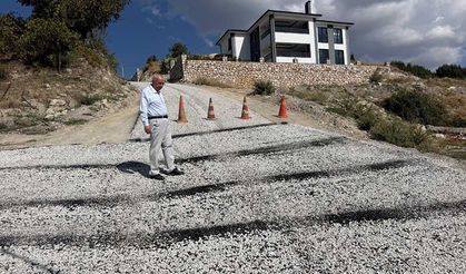 Çameli'de Asfalt Seferberliği Sürüyor, Başkan Arslan Çalışmaları Yerinde İnceledi