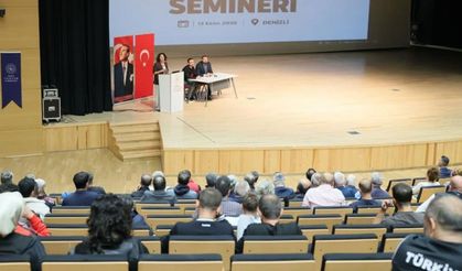 Denizli'de spor kulüpleri seminerde buluştu
